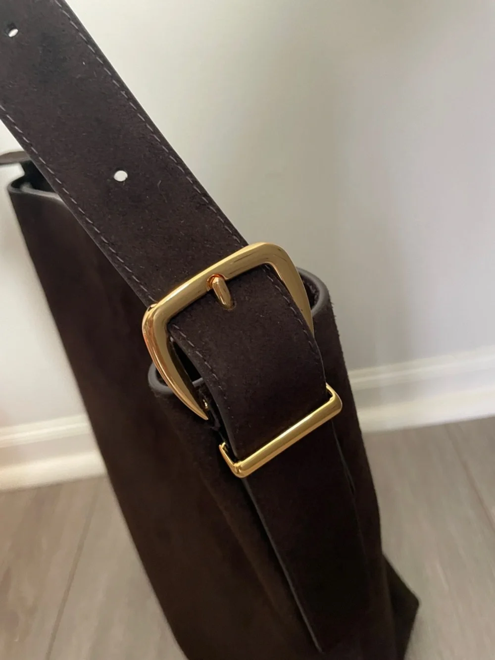 Madewell Suede Shoulder Tote - Picture 3 of 8